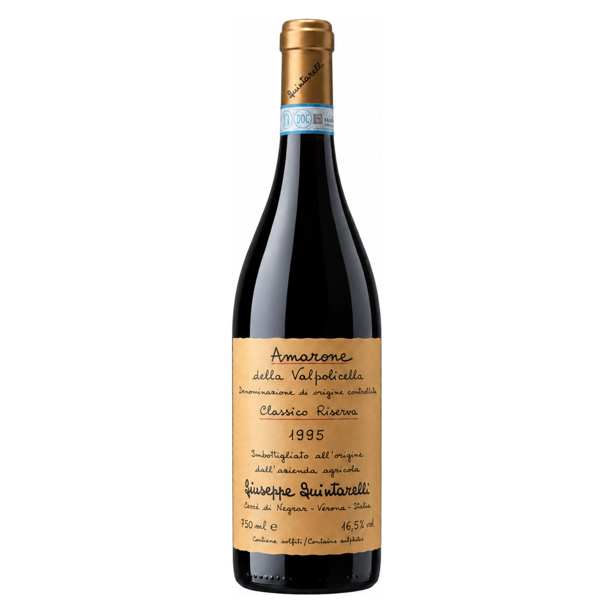 Giuseppe Quintarelli – Amarone della Valpolicella Classico Riserva 1995 – Veneto Italy