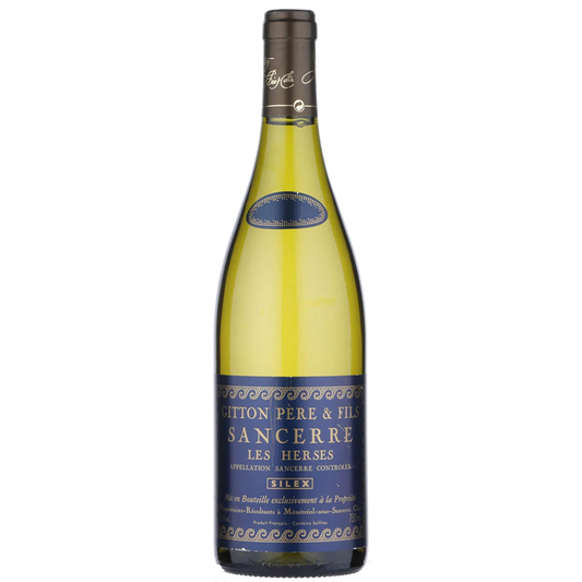 Bottle of GP Sancerre Les Herses Blanc 2023 by Gitton Père & Fils (Sancerre AOC Sauvignon Blanc)