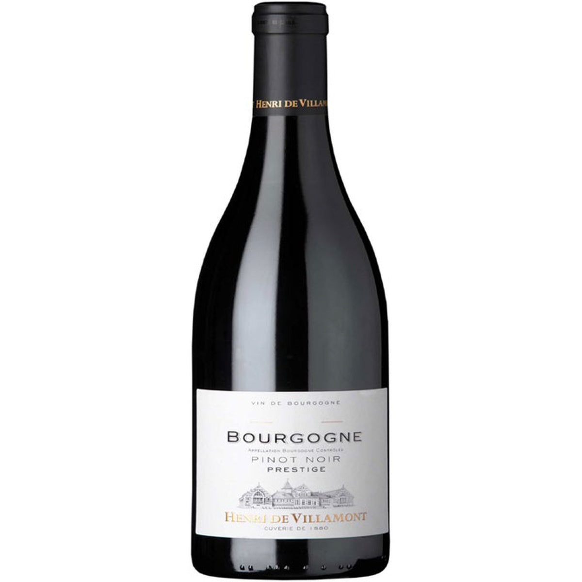 Henri de Villamont – Bourgogne Pinot Noir Cuvée Prestige 2023 – Burgundy France
