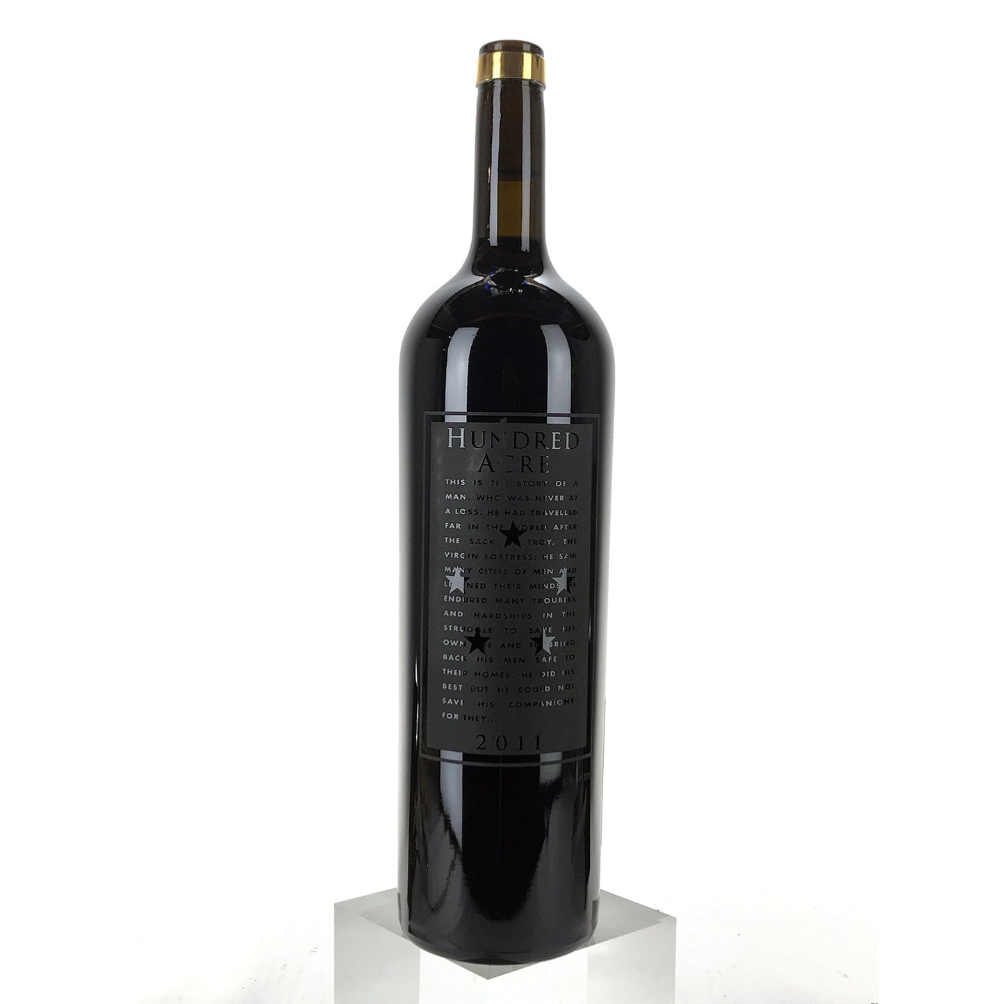 Hundred Acre – Kayli Morgan Vineyard Cabernet Sauvignon 2011 – Napa Valley USA