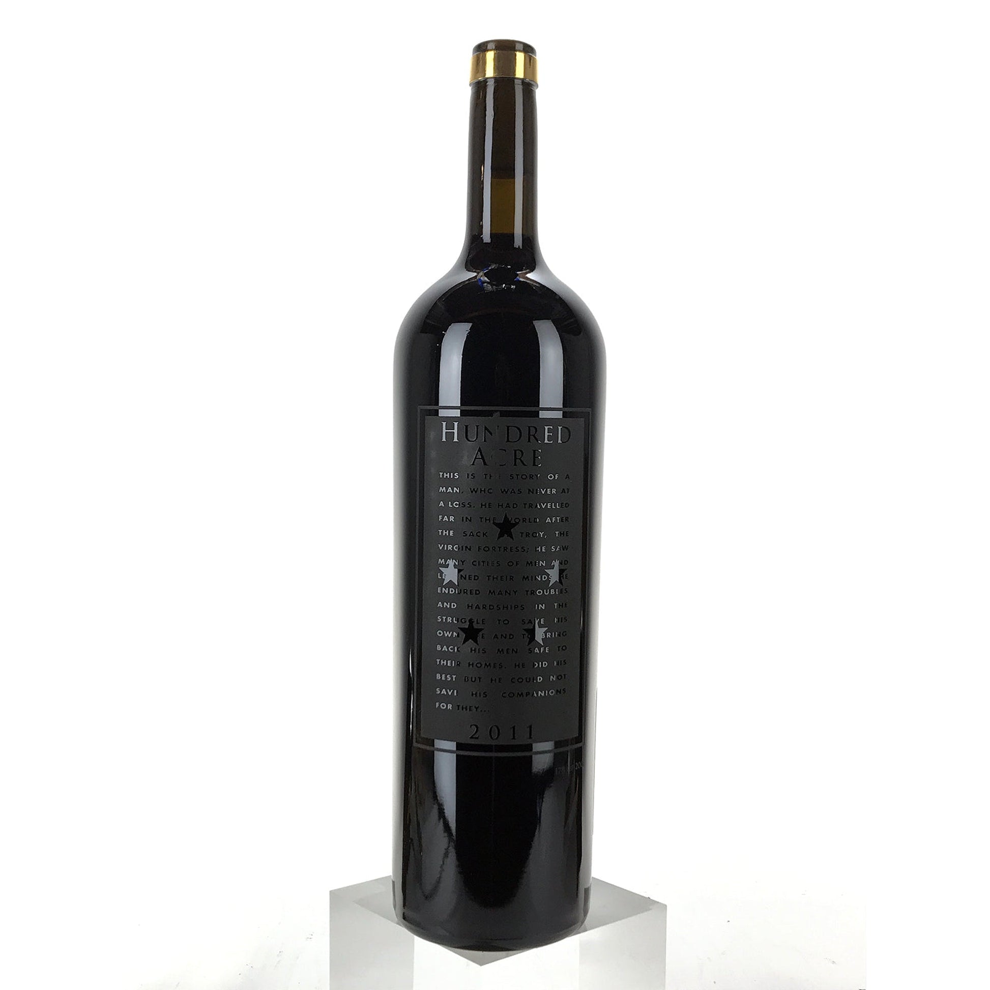 Hundred Acre – Kayli Morgan Vineyard Cabernet Sauvignon 2011 – Napa Valley USA