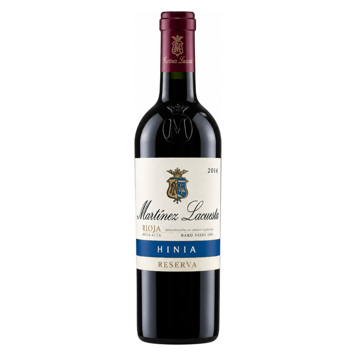 Martínez Lacuesta – Hinia Reserva 2014 – Rioja Alta Spain