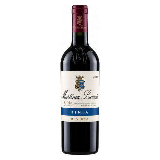 Martínez Lacuesta – Hinia Reserva 2014 – Rioja Alta Spain