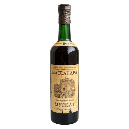 Massandra – White Muscat 1948 – Crimea Ukraine