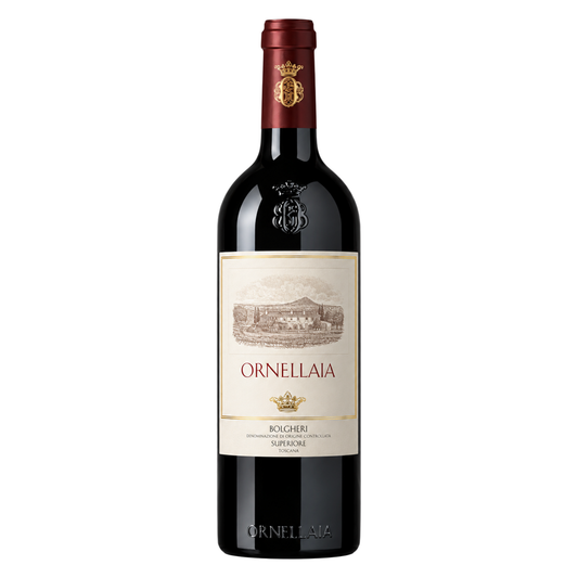 Ornellaia — polished yearless representative bottle