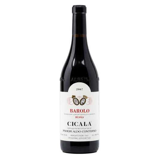 Poderi Aldo Conterno – Barolo Cicala 2007 – Piedmont Italy