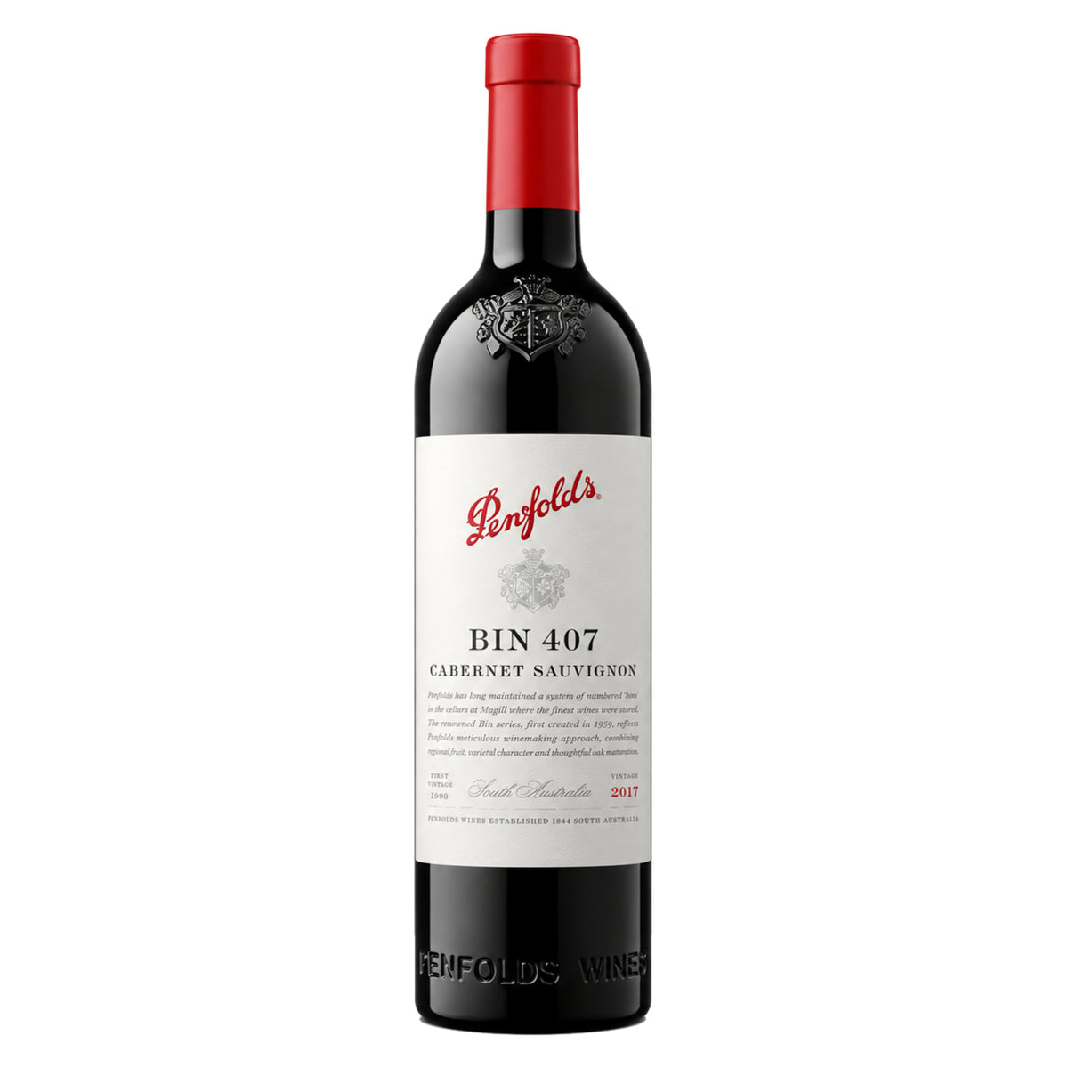 Penfolds – Bin 407 Cabernet Sauvignon 2017 – South Australia Australia