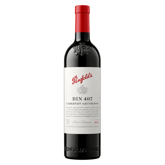Penfolds – Bin 407 Cabernet Sauvignon 2017 – South Australia Australia