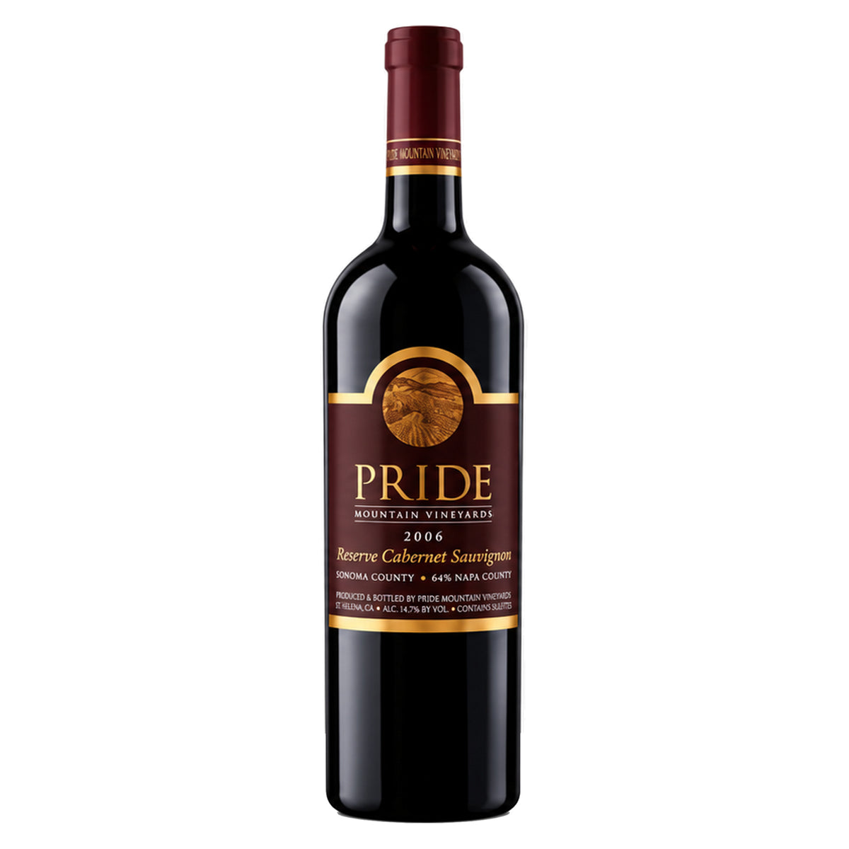 Pride Mountain Vineyards – Reserve Cabernet Sauvignon 2006 – Napa/Sonoma USA
