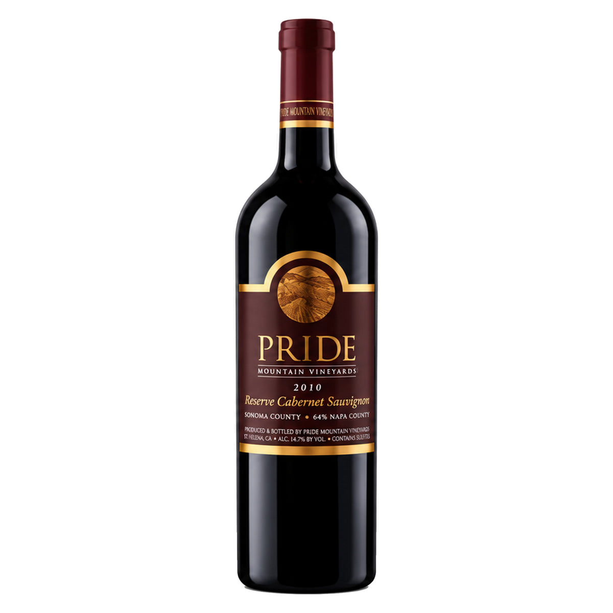 Pride Mountain Vineyards – Reserve Cabernet Sauvignon 2010 – Napa/Sonoma USA