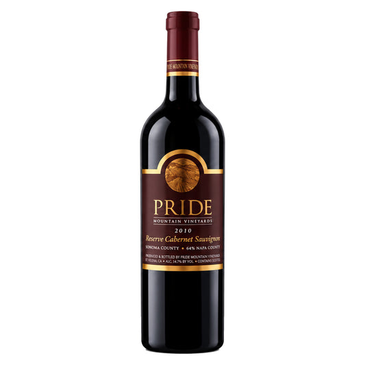 Pride Mountain Vineyards – Reserve Cabernet Sauvignon 2010 – Napa/Sonoma USA