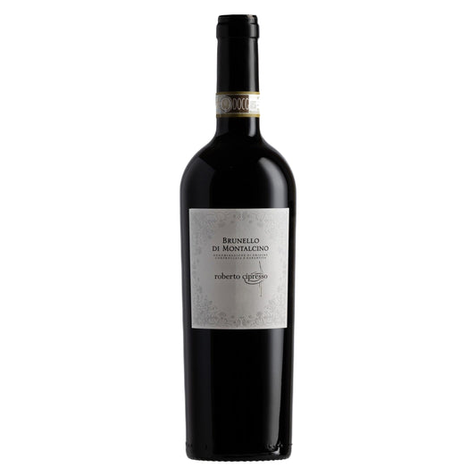 Roberto Cipresso – Brunello di Montalcino 2018 – Tuscany Italy — representative bottle, vintage not shown