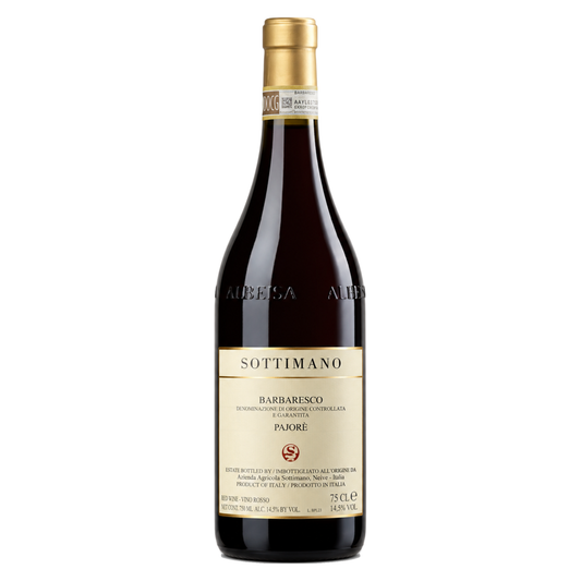 Sottimano – Barbaresco Pajorè 2014 – Piedmont Italy — representative bottle, vintage not shown