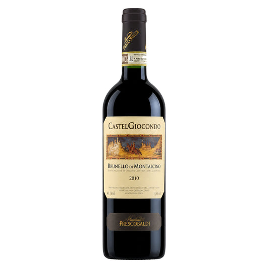 Tenuta CastelGiocondo – Brunello di Montalcino 2010 – Montalcino Italy — bottle with 2010 shown