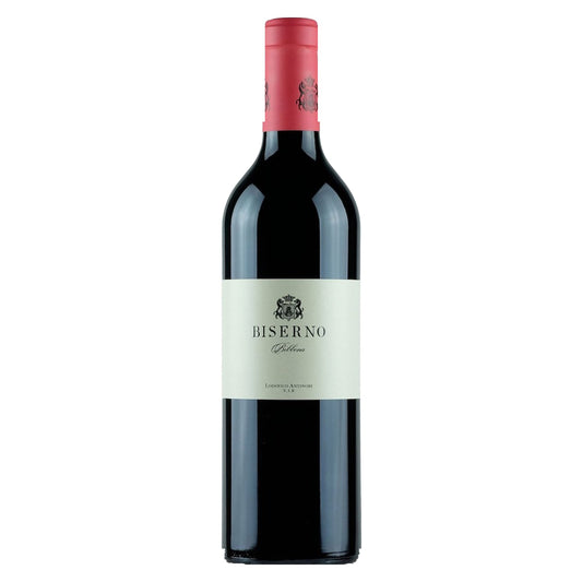 Tenuta di Biserno – Biserno 2016 – Tuscany Italy — representative upright bottle, vintage not shown, white background.