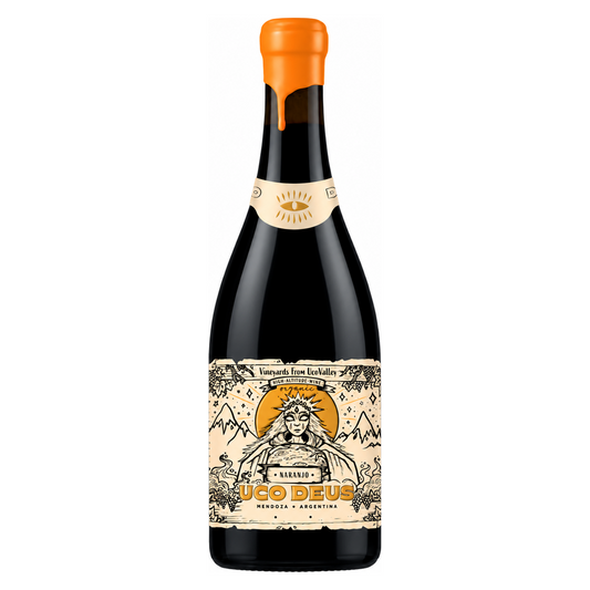 Uco Deus – Orange Wine 2024 – Uco Valley Argentina — representative bottle image; vintage not shown; white background.
