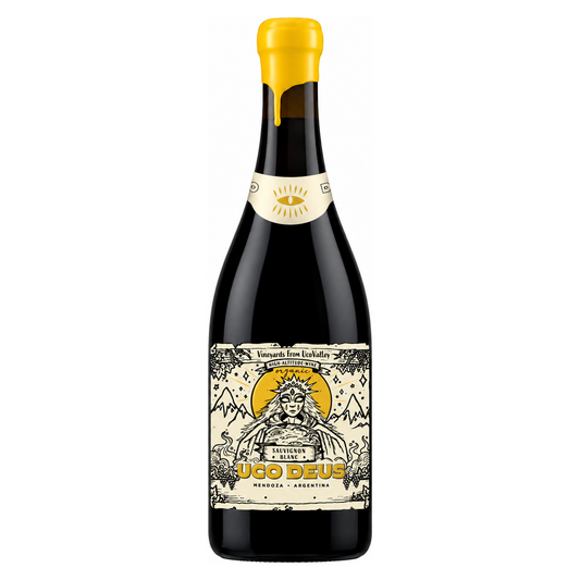 Uco Deus – Sauvignon Blanc 2024 – Uco Valley Argentina — representative bottle image; vintage not shown; white background.