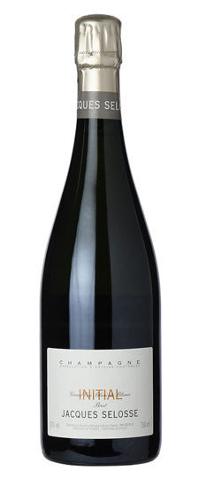 Jacques Selosse Initial Blanc de Blancs Grand Cru Champagne bottle, Avize, France