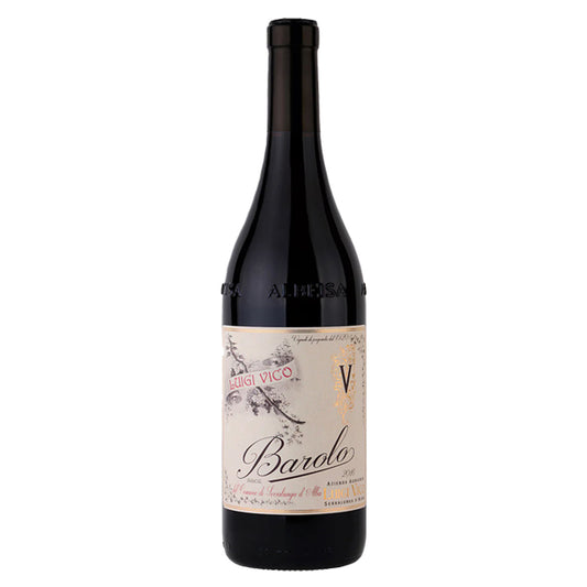 Azienda Agricola Luigi Vico Barolo Prapò 2016 bottle – Barolo DOCG from Serralunga d'Alba made from 100% Nebbiolo