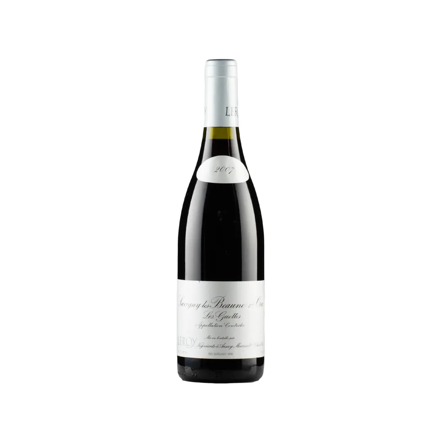 Maison Leroy – Savigny-lès-Beaune Premier Cru Les Guettes 2007 – Burgundy France (bottle image)