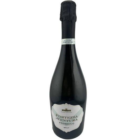 Fortezza di Ventura Prosecco Brut bottle, Italian sparkling wine