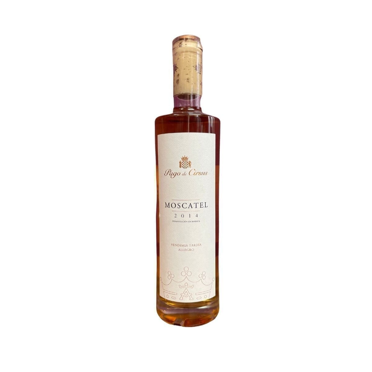 Light Gray Pago de Cirsus Moscatel 2014 Vendimia Tardía Navarra Spain White - 375 ml Caná Wine Shop Wines