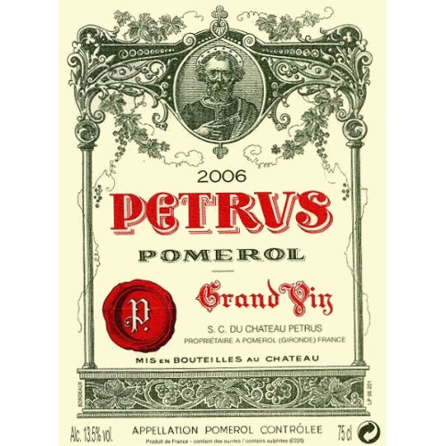 Petrus – Petrus 2006 – Pomerol Bordeaux France