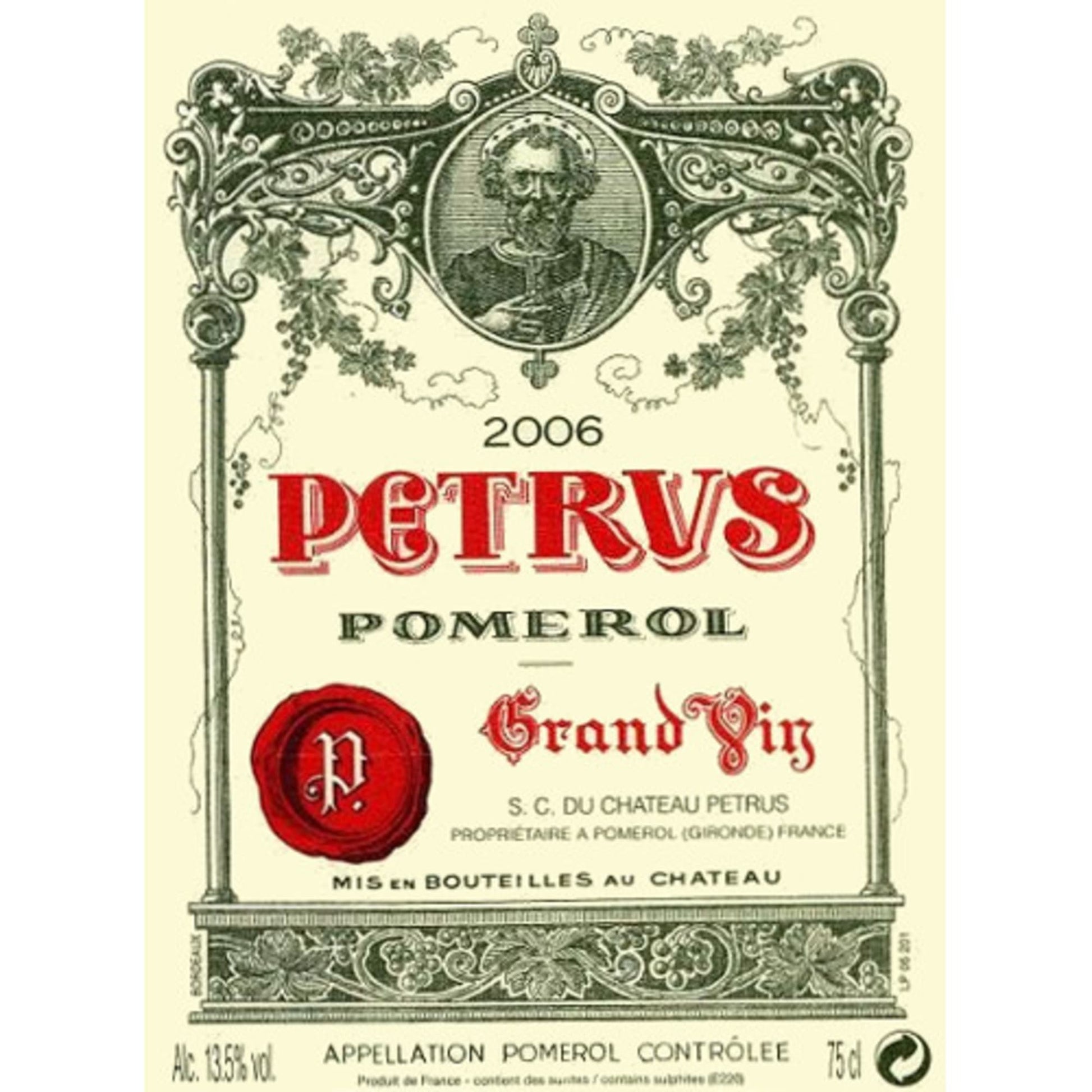 Petrus – Petrus 2006 – Pomerol Bordeaux France