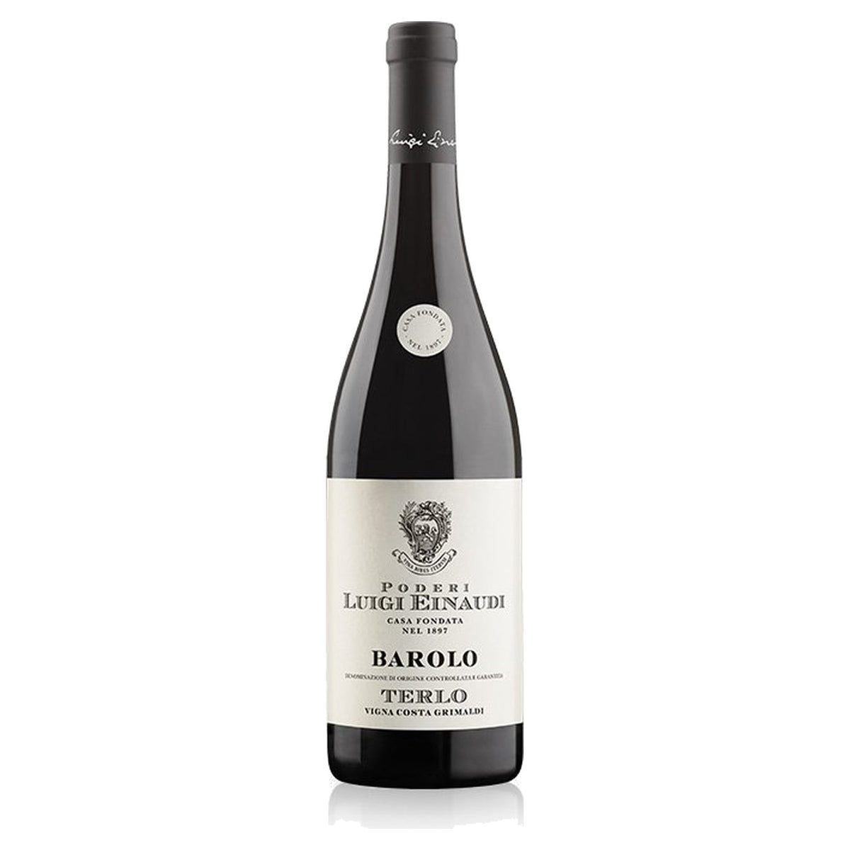 Poderi Luigi Einaudi - Barolo Terlo Vigna Costa Grimaldi 2007 – Piedmont Italy