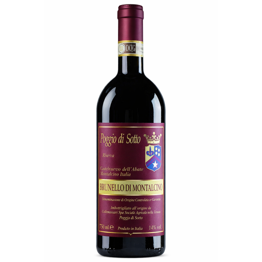 Poggio di Sotto – Brunello di Montalcino Riserva 2004 – Montalcino Italy
