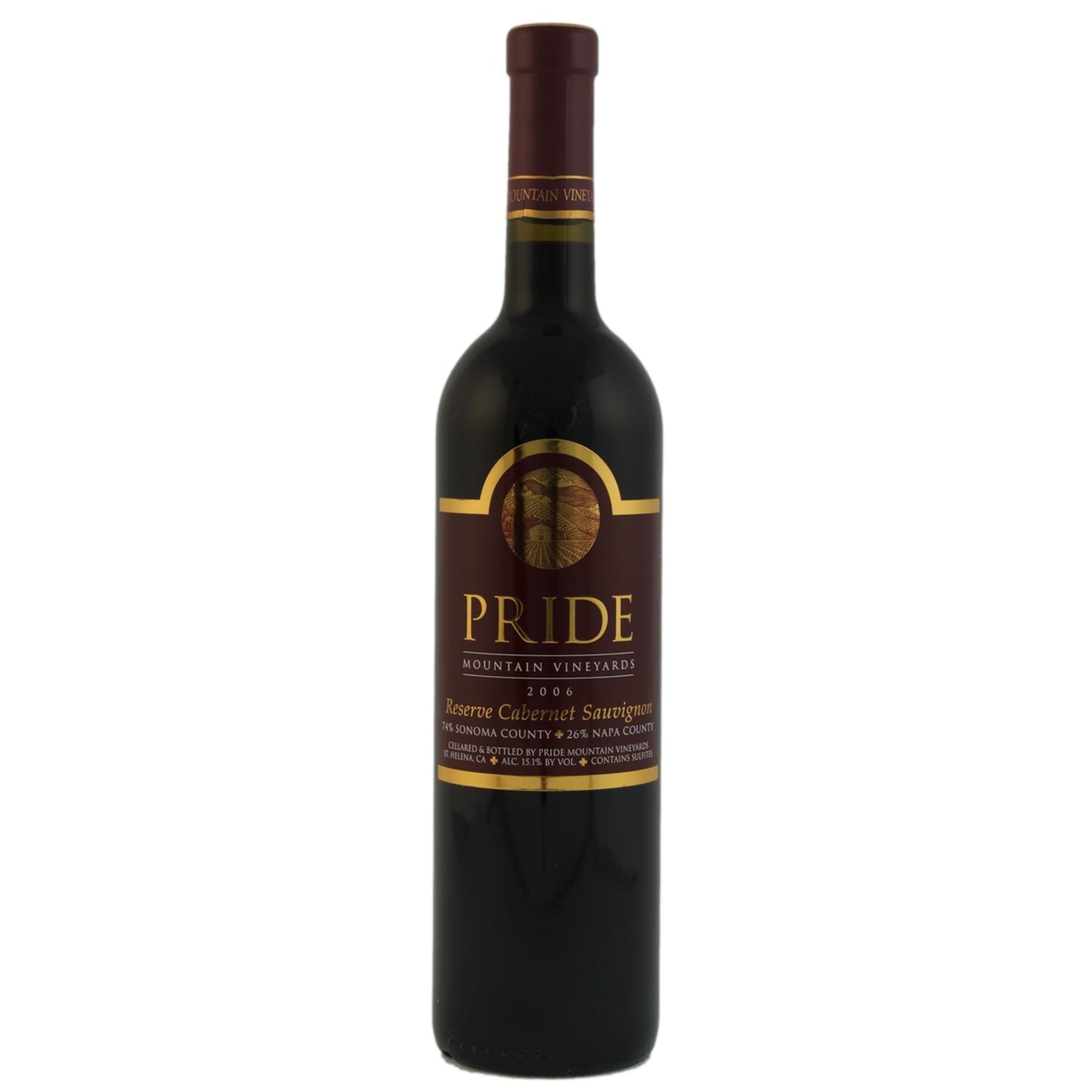 Pride Mountain Vineyards – Reserve Cabernet Sauvignon 2006 – Napa/Sonoma USA