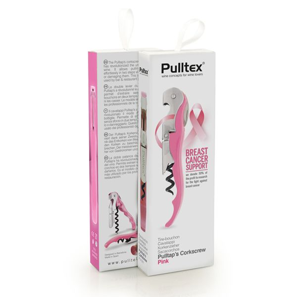 Pulltex Classic Corkscrew - Pink