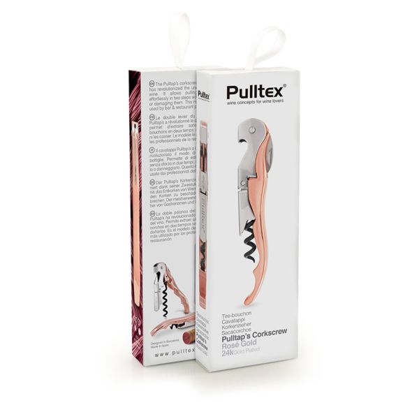 Pulltex Classic Luxe Corkscrew - Rose Gold