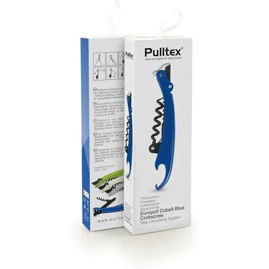 Pulltex Europull Corkscrew - Cobalt Blue
