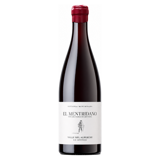 Vitícola Mentridana – El Mentridano 2022 – Méntrida Spain — full front bottle on white background. Representative image; label vintage not shown.