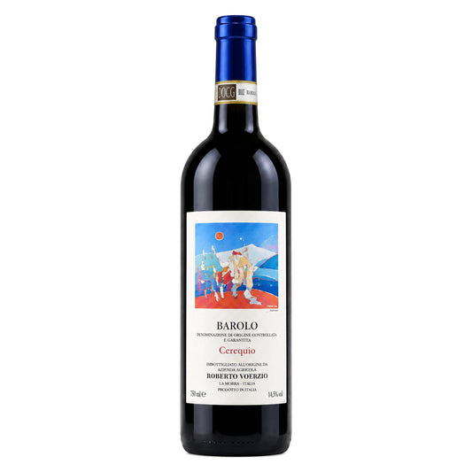 Roberto Voerzio – Barolo Cerequio 2007 – Piedmont Italy — representative bottle, vintage not shown