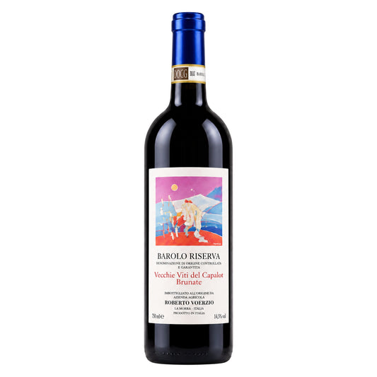Roberto Voerzio – Barolo Riserva Vecchie Viti dei Capalot e delle Brunate 2006 – Piedmont Italy — representative bottle, vintage not shown