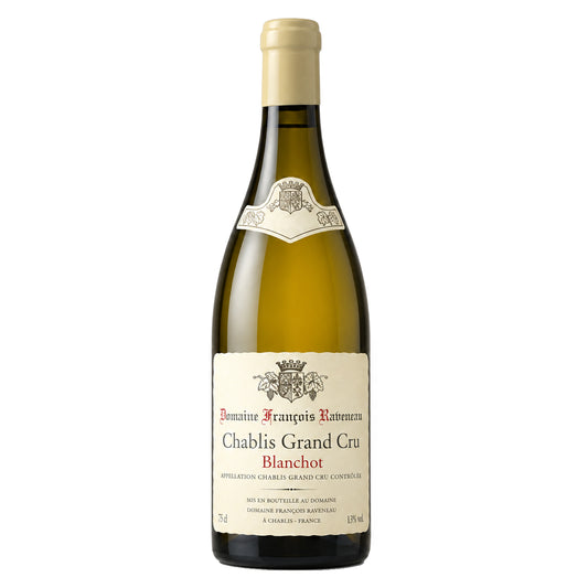Domaine François Raveneau – Chablis Grand Cru Blanchot 2019 – Burgundy France — representative bottle, vintage not shown