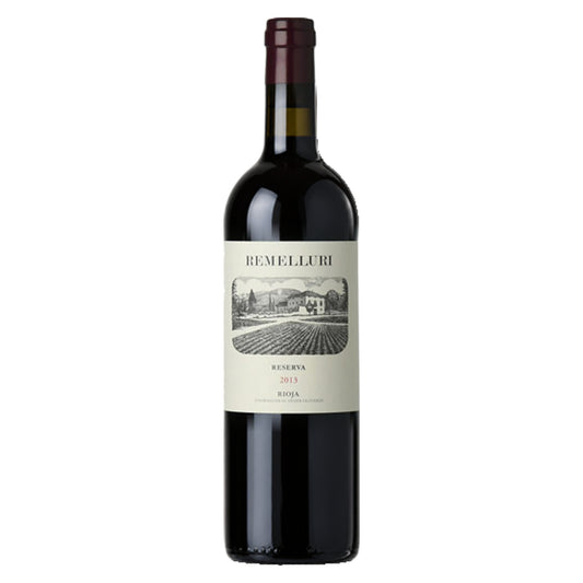 Remelluri – Reserva 2013 – Rioja Spain — bottle with 2013 vintage shown