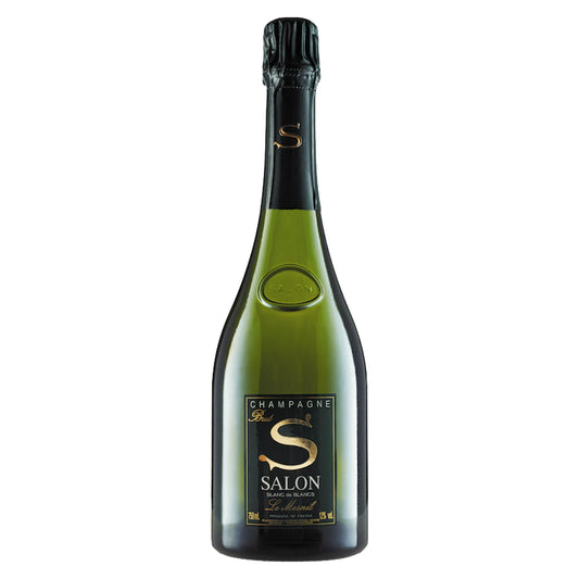 Salon – Le Mesnil Blanc de Blancs 1999 – Champagne France — representative bottle, vintage not shown