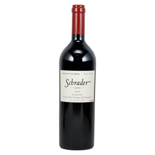 Schrader Cellars – GIII Cabernet Sauvignon 2010 – Napa Valley USA — bottle with 2010 shown