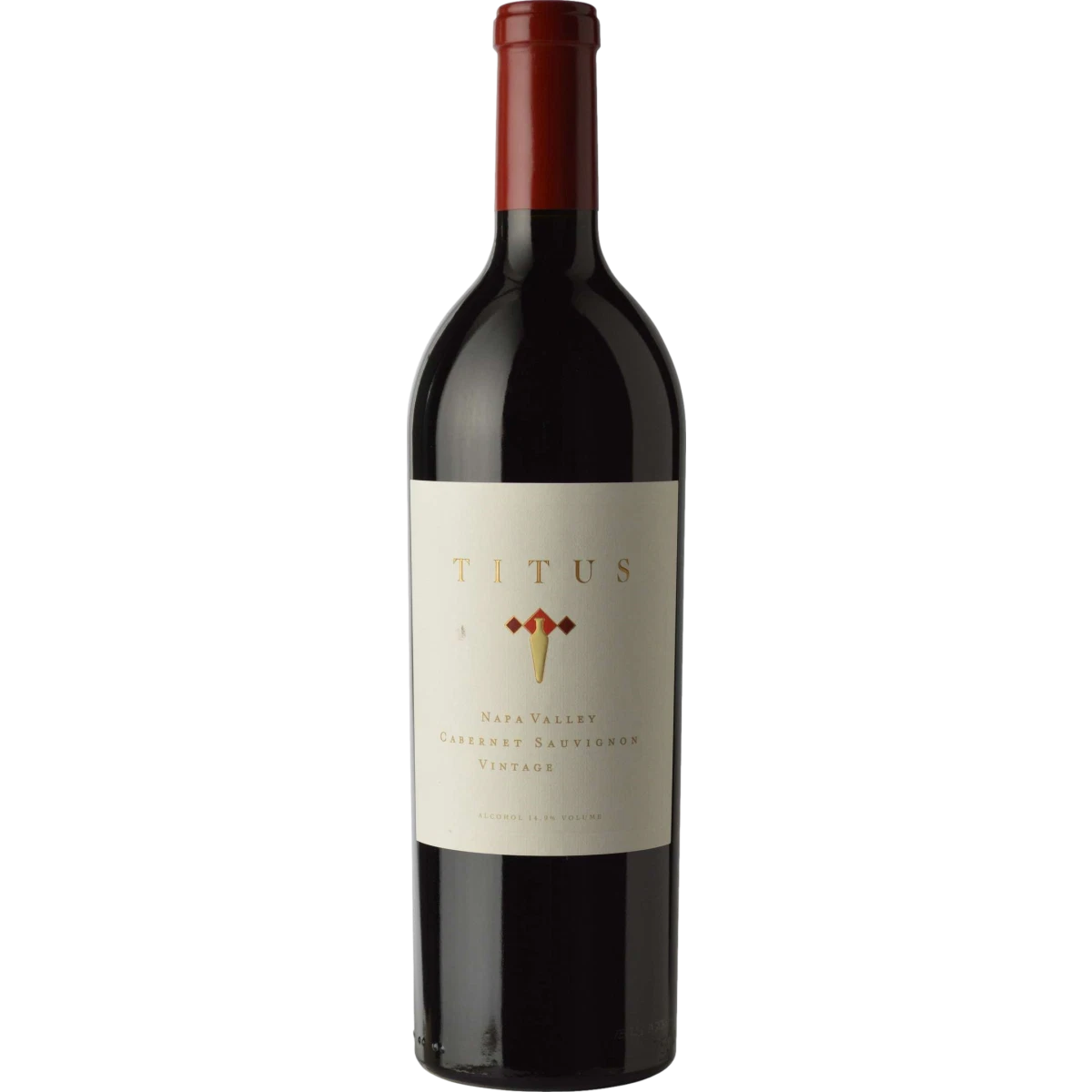 Titus Cabernet Sauvignon 2020 bottle, Napa Valley California red wine