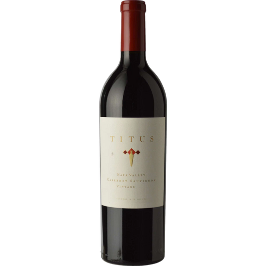 Titus Cabernet Sauvignon 2020 bottle, Napa Valley California red wine