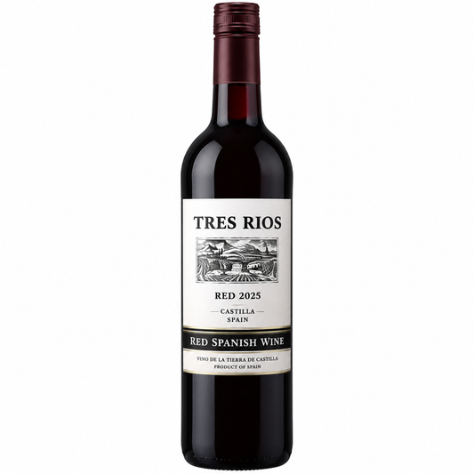 Bodegas Gallegas – Tres Rios Red 2025 – Castilla Spain