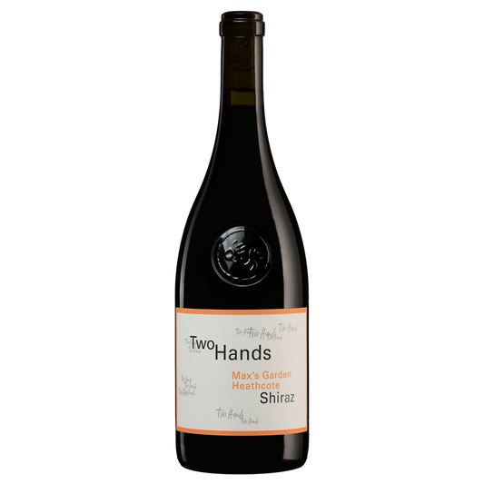 Two Hands Max's Garden Heathcote Shiraz 2015 wine bottle, Heathcote, Australia