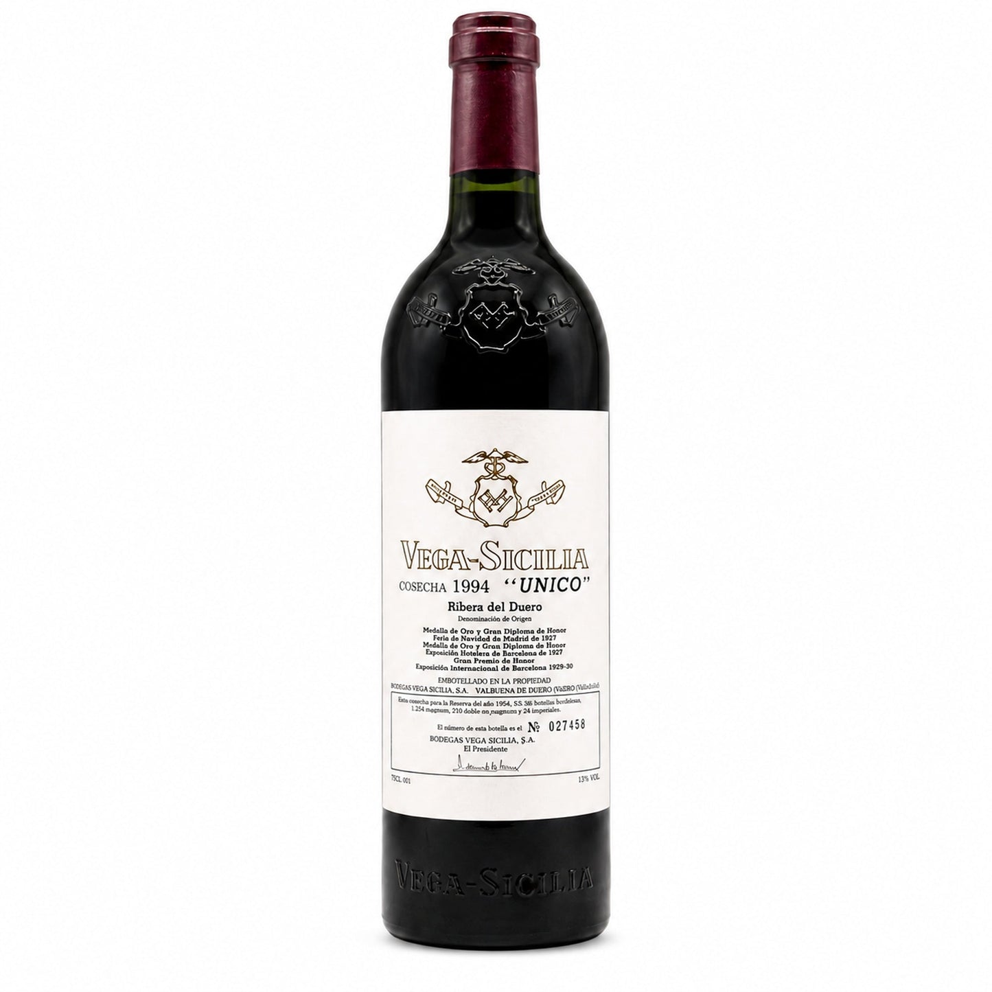 Vega Sicilia – Único 1994 – Ribera del Duero Spain
