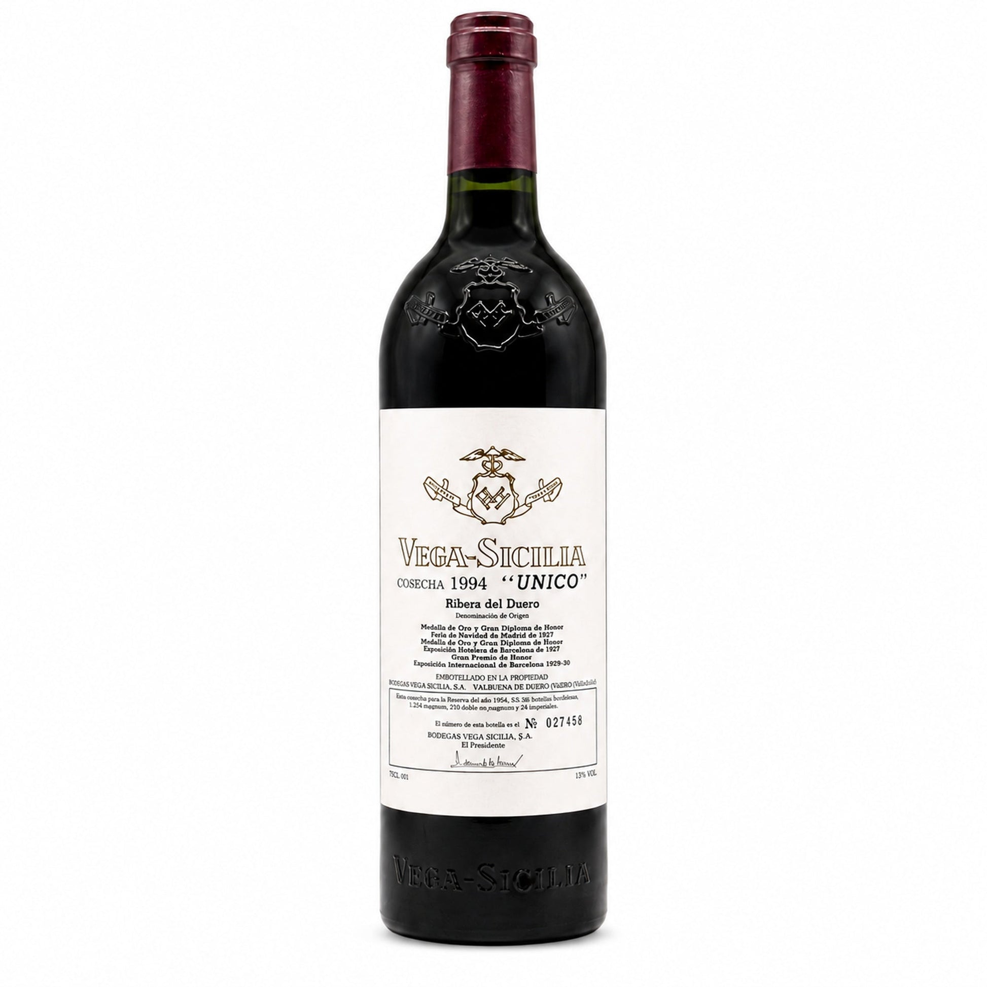 Vega Sicilia – Único 1994 – Ribera del Duero Spain