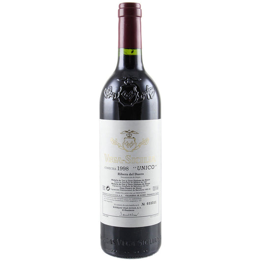 Vega Sicilia – Único 1998 – Ribera del Duero Spain