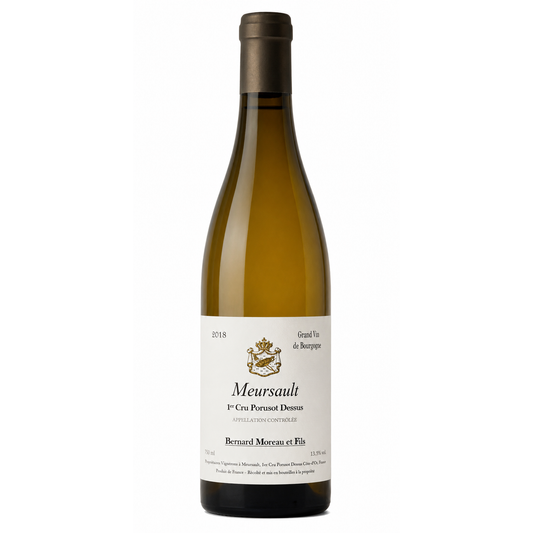 Domaine Bernard Moreau et Fils – Meursault Premier Cru Poruzots Dessus 2018 – Burgundy France